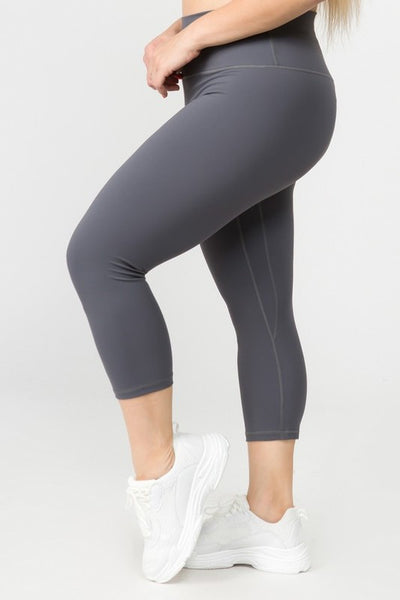 Buttery Soft Capri Activewear  Leggings