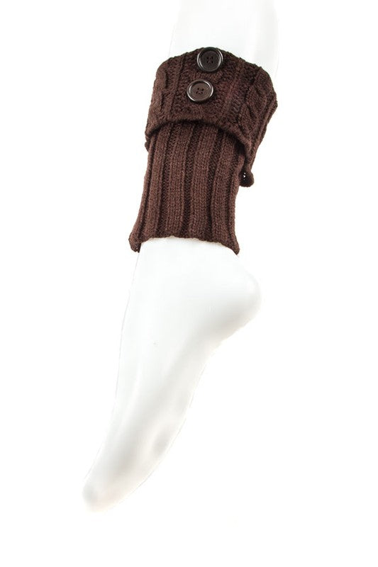 KNITTED WINTER LEG WARMERS - Crazy Like a Daisy Boutique #