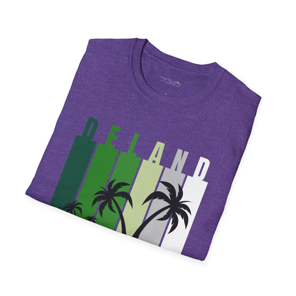 Custom COLLEGE TOWN Palm Trees - Softstyle T-Shirt