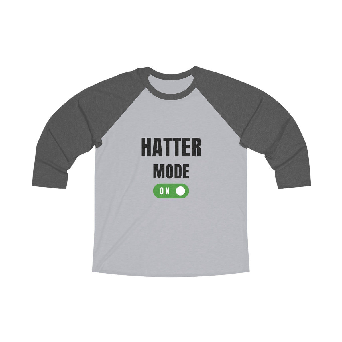 Custom COLLEGE Mode - Tri-Blend 3/4 Raglan Tee