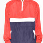 Color Block Anorak Jacket Pullover Windbreaker