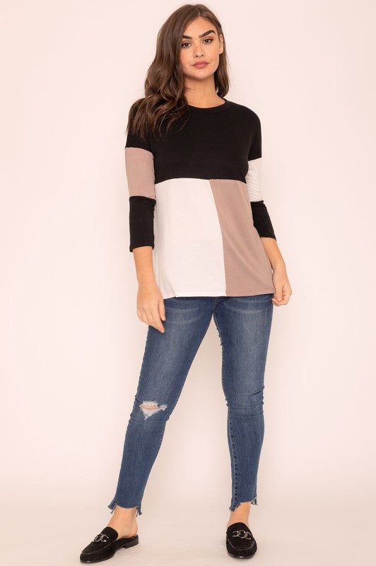 Color Block Tunic