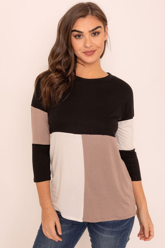 Color Block Tunic