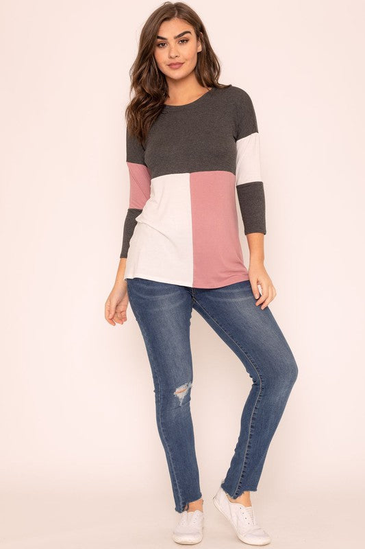 Color Block Tunic