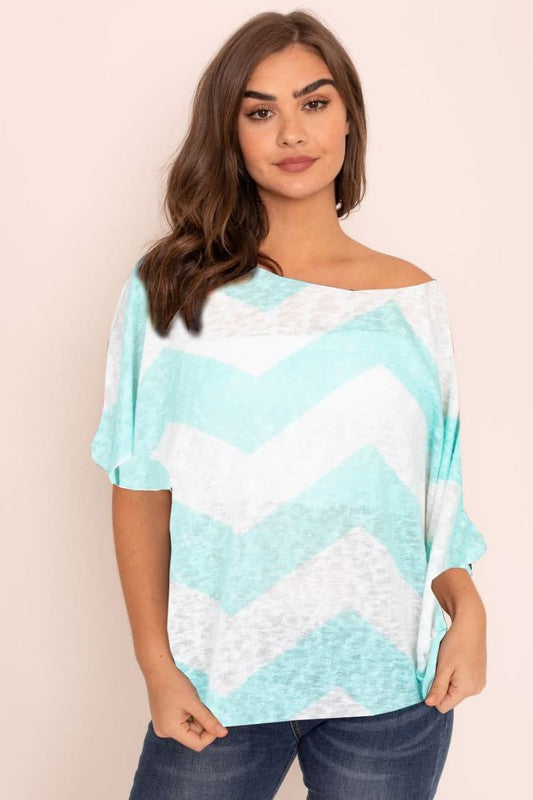 Chevron Dolan Tunic - Crazy Like a Daisy Boutique #