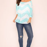 Chevron Dolan Tunic - Crazy Like a Daisy Boutique #