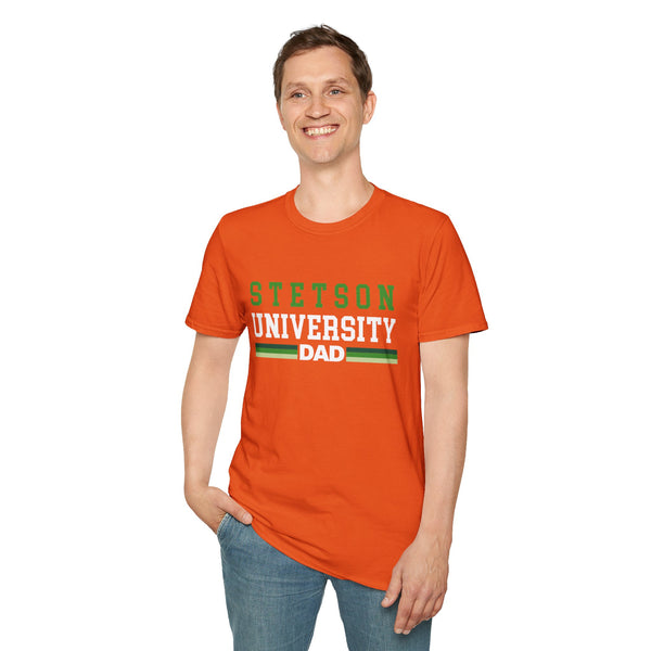 Custom College Dad Stripes - Softstyle T-Shirt