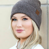 CC Fine Yarn Cuff Beanie - Crazy Like a Daisy Boutique #