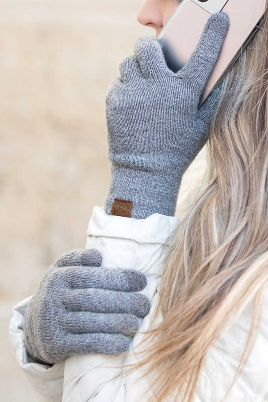 CC Cashmere Blend Touch Gloves - Crazy Like a Daisy Boutique #