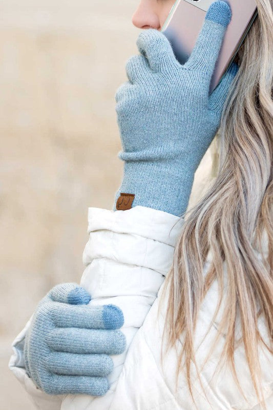 CC Cashmere Blend Touch Gloves - Crazy Like a Daisy Boutique #