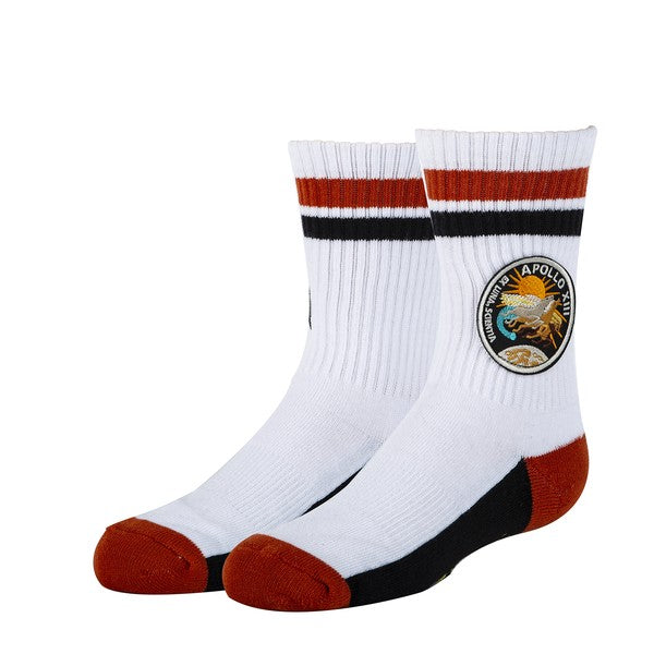 Apollo 13 - Kid's Funny Crew Socks - Crazy Like a Daisy Boutique #