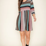 Multi Color Mini Dress - Crazy Like a Daisy Boutique #