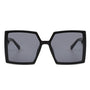 Square Flat Top Large Oversize Fashion Sunglasses