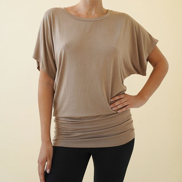 BAMBOO CREW NECK TUNIC