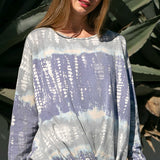 BAMBOO TIE DYE PRINT SWEATSHIRTS - Crazy Like a Daisy Boutique #