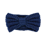 KNITTED BOW WINTER HEAD BAND - Crazy Like a Daisy Boutique #