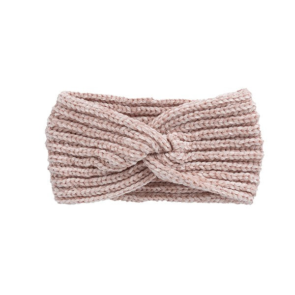 KNITTED BOW WINTER HEAD BAND - Crazy Like a Daisy Boutique #