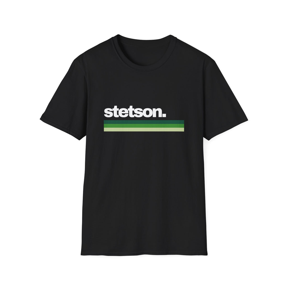 Custom College Stripes - Softstyle T-Shirt