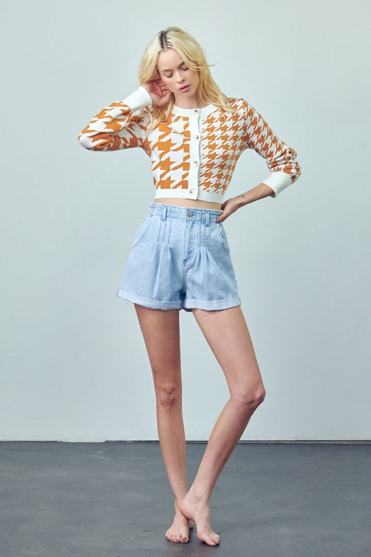 Super High Rise Mom Shorts - Crazy Like a Daisy Boutique #