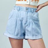 Super High Rise Mom Shorts - Crazy Like a Daisy Boutique #