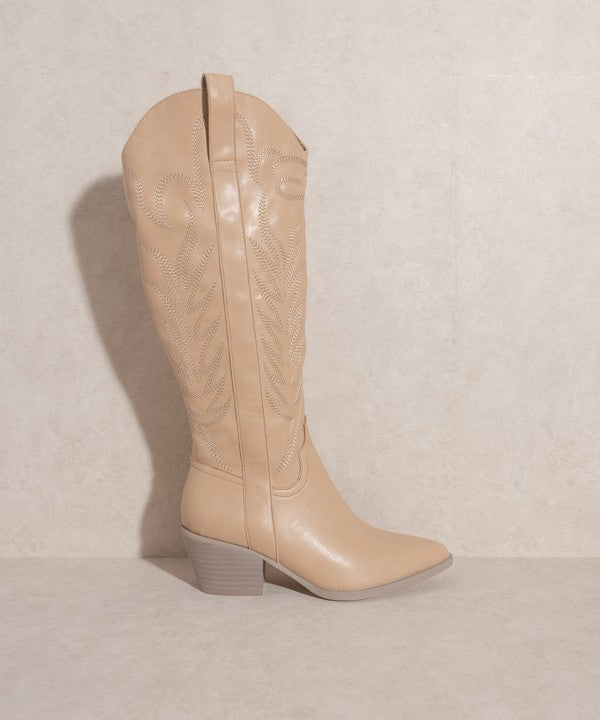 Oasis Society Samara - Embroidered Tall Boot - Crazy Like a Daisy Boutique #