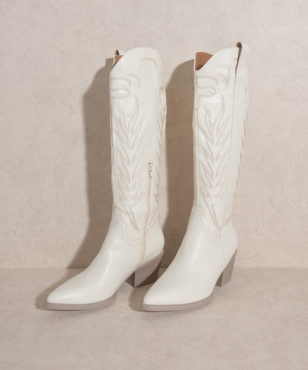 Oasis Society Samara - Embroidered Tall Boot - Crazy Like a Daisy Boutique #