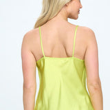 Made in USA Silky Satin Tank Top - Crazy Like a Daisy Boutique #