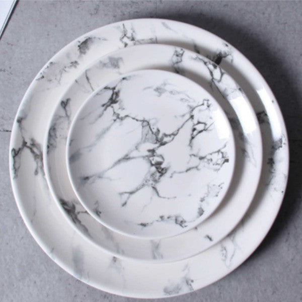 Marble Round Plate - Crazy Like a Daisy Boutique #