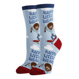 Happy Little Dreams - Womens Crew Socks - Crazy Like a Daisy Boutique #