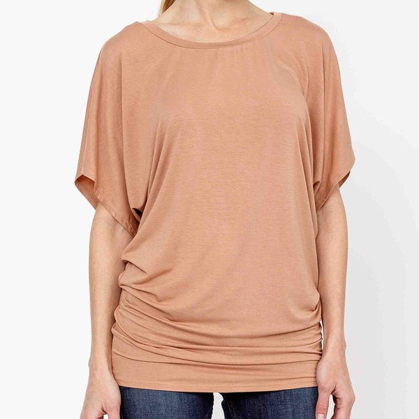 BAMBOO CREW NECK TUNIC