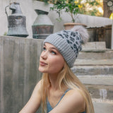 Leopard Knit Beanie - Crazy Like a Daisy Boutique #