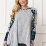 Tribal Sleeve Handkerchief Tunic - Crazy Like a Daisy Boutique #