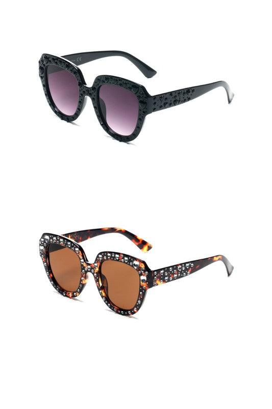 Women Round Cat Eye Sunglasses - Crazy Like a Daisy Boutique #