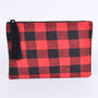 Buffalo Check Large Envelope Clutch