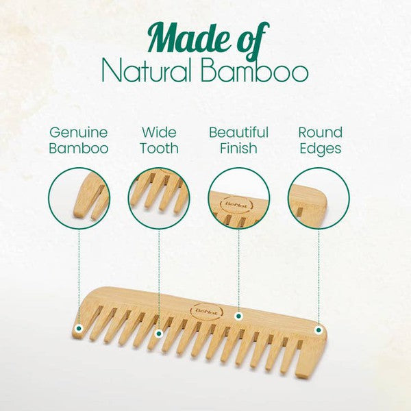 All-Natural Bamboo Comb - Crazy Like a Daisy Boutique #