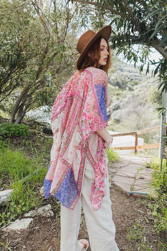 Bohemian Burnout Velvet Kimono - Crazy Like a Daisy Boutique #