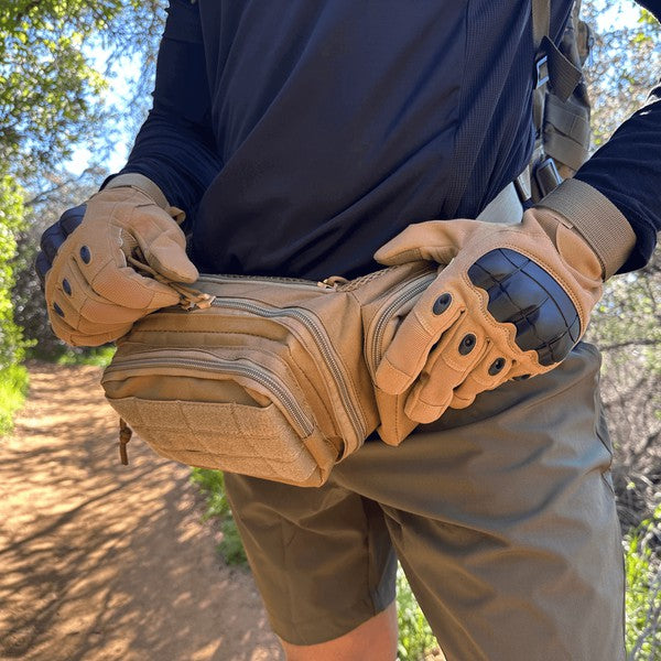 Airsoft Gloves w Touchscreen Fingertip Capability - Crazy Like a Daisy Boutique