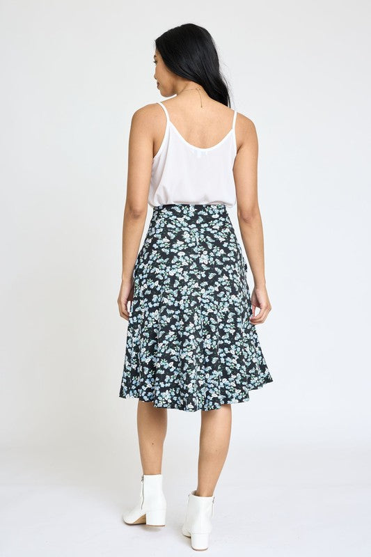 Floral Swing Skirt