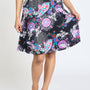 Printed Swing Skirt