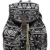 Tribal Printed Canvas Backpack - Crazy Like a Daisy Boutique #