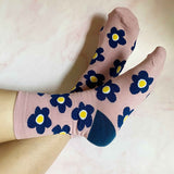 Modern Daisy Socks Set Of 2 Pairs - Crazy Like a Daisy Boutique