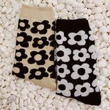 Modern Daisy Socks Set Of 2 Pairs - Crazy Like a Daisy Boutique