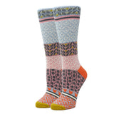 Ava - Women's Fuzzy crew socks - Crazy Like a Daisy Boutique #