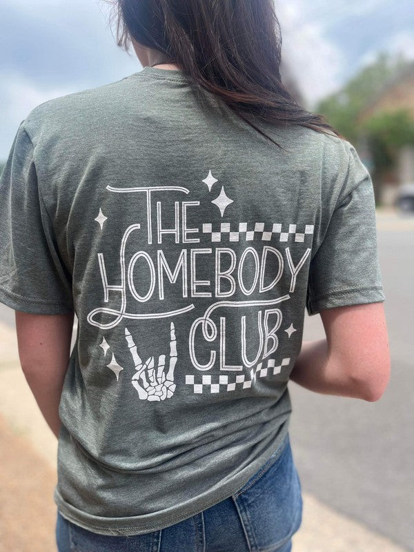 The Homebody Club Tee - Crazy Like a Daisy Boutique #