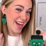 Frankenstein Earrings - Crazy Like a Daisy Boutique #