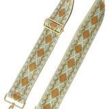 2 Inch Wide Aztec Tribal Pattern Guitar Strap - Crazy Like a Daisy Boutique #