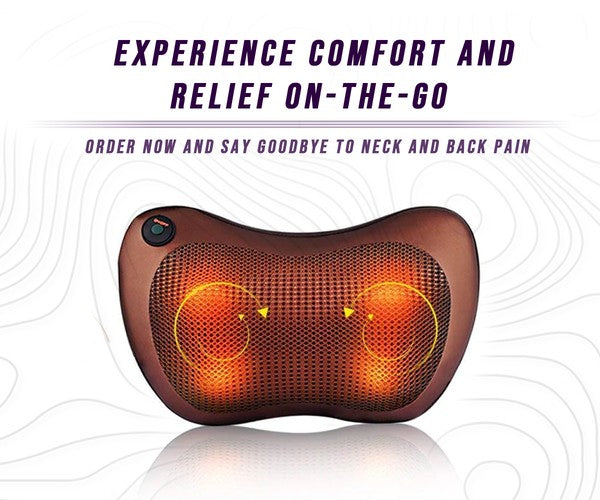 Back and Neck Massage Pillow w/Heat