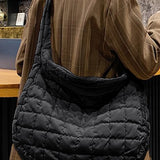 Beige Quilted Zipper Large Jennie  Shoulder Bag - Crazy Like a Daisy Boutique #