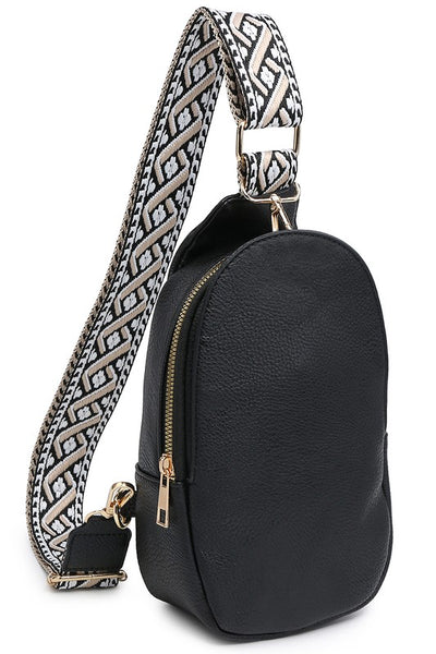 Guitar Strap Sling Bag - Crazy Like a Daisy Boutique #