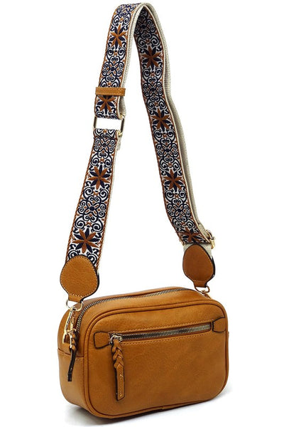 Fashion Guitar strap Crossbody Bag - Crazy Like a Daisy Boutique #